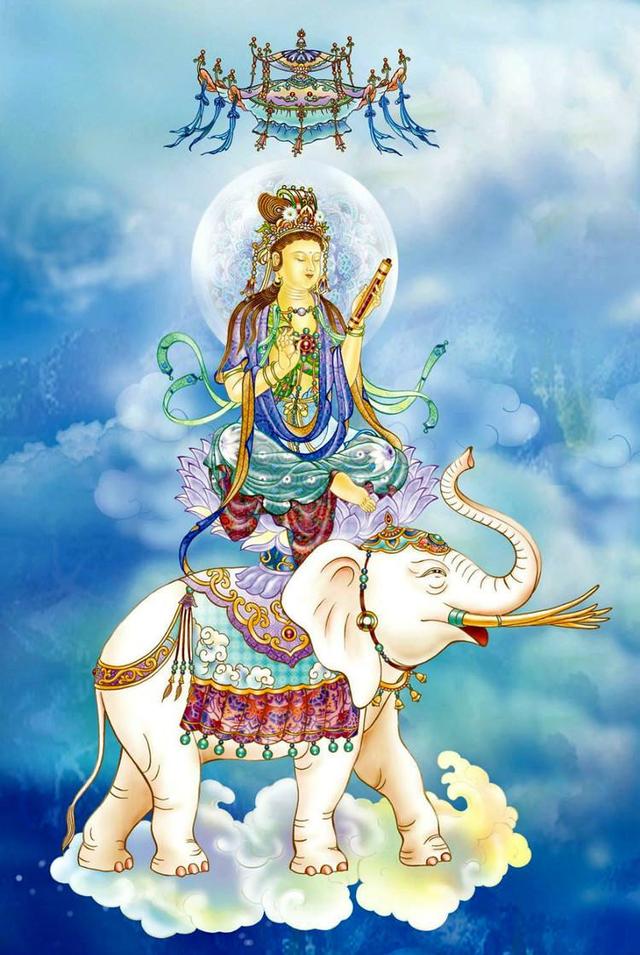 四大菩萨分别保佑什么，四大菩萨的道场是哪几座山（大行普贤菩萨圣相护佑延命益寿）