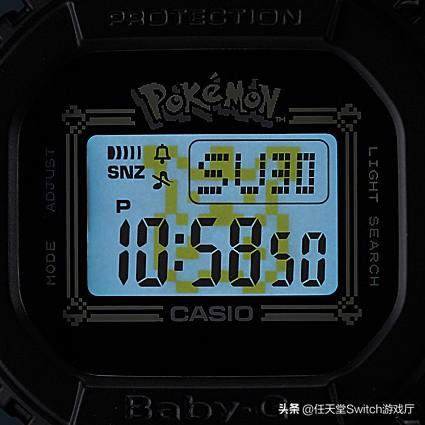 babyg手表怎么调时间，卡西欧babyg手表怎么调时间（卡西欧推出皮卡丘联名款BABY-G手表）