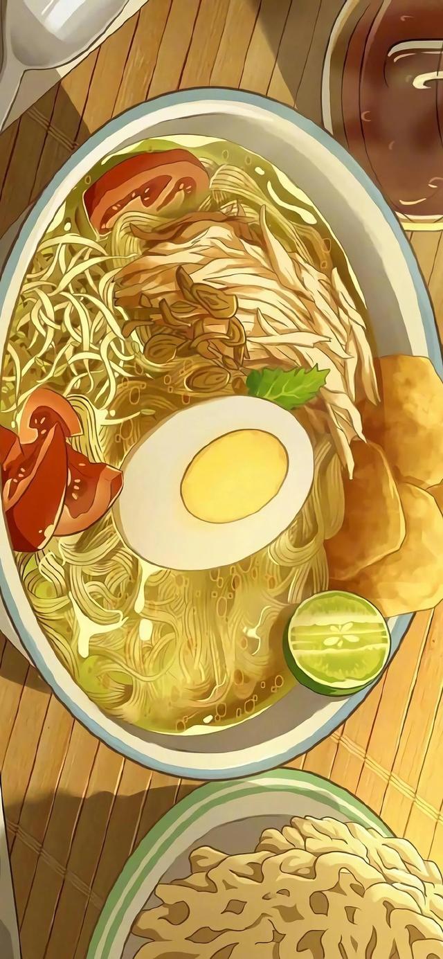 可爱的吃货女生动漫图片  吃货的世界太美好了，可爱的吃货女生动漫图片大全（动漫美食壁纸‖看着就饿了）