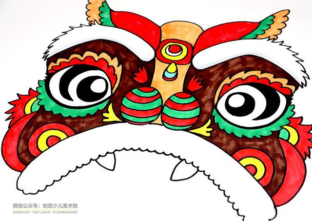 卡纸如何做卡通图案，纸怎么画 卡通图片（这样做新年手工画）