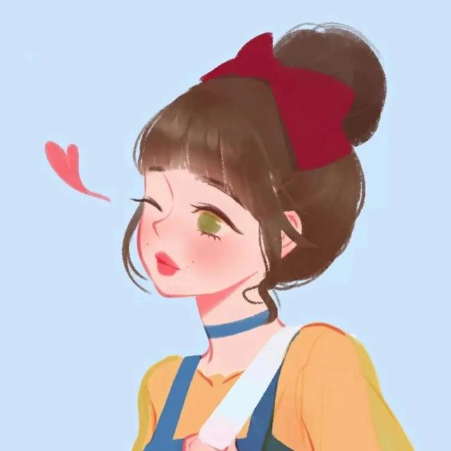 闺蜜头像可爱卡通呆萌，卡通可爱闺蜜头像微信（可爱卡通头像）