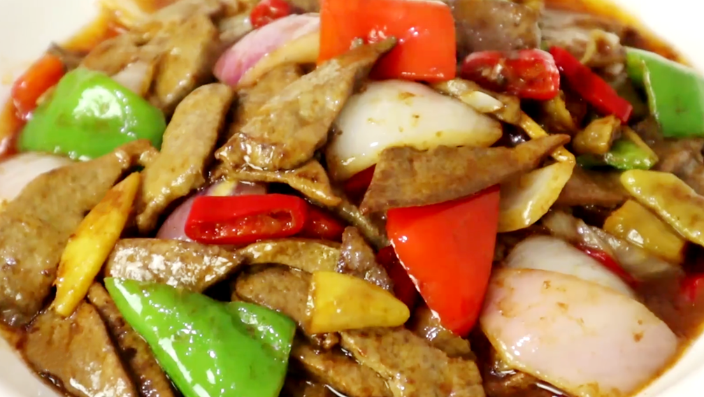 【炒豬肝】做法步驟圖 鮮嫩不老沒腥味 特別下飯-起舞食譜網