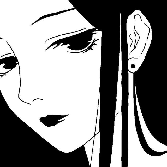 黑白控.，微信头像，黑白控.（具有高级感的简约黑白头像）