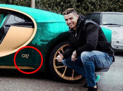 c罗开布加迪，18辆超跑换着开