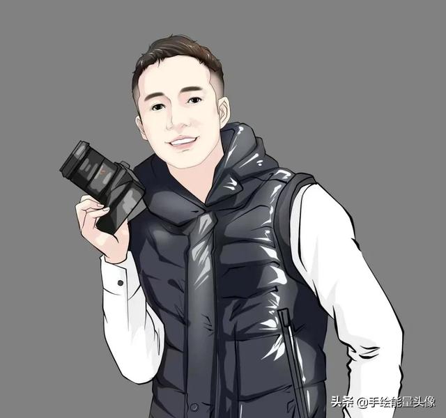 外国帅哥，微信头像，外国帅哥（来一波帅气男生的真人手绘动漫风格微信头像）