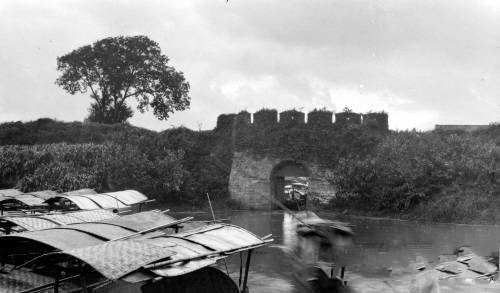 嘉兴老城区指哪里，1907年的嘉兴老城区水门和三塔