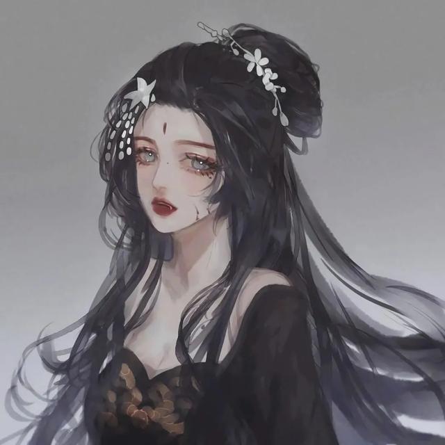 唯美古装女图，微信头像，唯美古装女图（手绘古风女生头像）