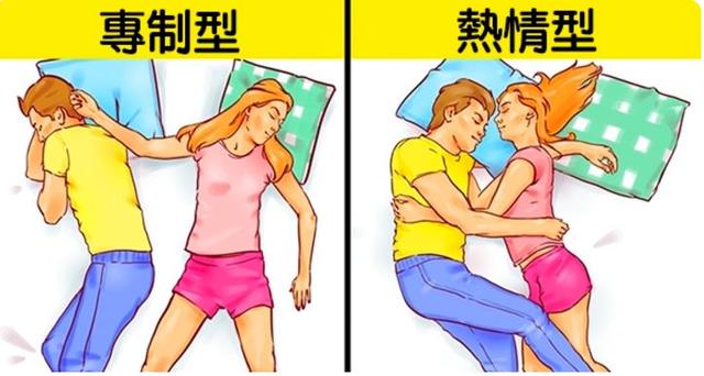 情侣间的十种睡姿，情侣最舒适的睡姿（你注意过自己和另一半的睡姿吗）