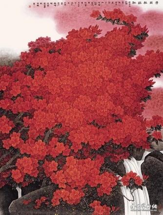 王天胜国画精品欣赏，现代工笔画院院长王天胜作品
