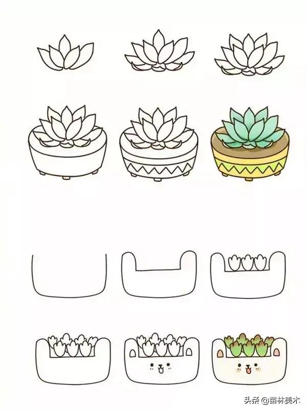 植物简笔画如何画,植物简笔画如何画图片(还能教孩子认植物) 植物简笔画如何画,植物简笔画如何画图片(还能教孩子认植物)