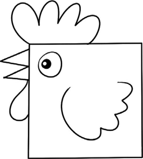 鸡冠和嘴巴加上鸡翅膀再画脚和尾巴完成本文关键词:公鸡简笔画,烤鸡简