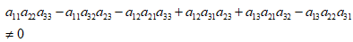 三阶行列式的计算方法，三阶行列式的计算方法按行展开（三阶行列式计算方法对角线法则）