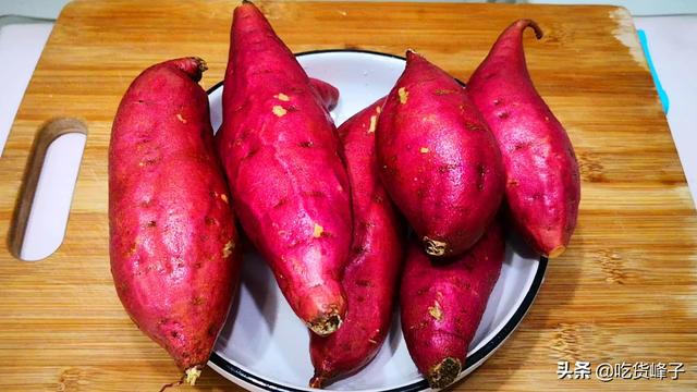 电饭锅烤红薯的做法，电饭煲烤红薯按什么键（原来烤红薯这么简单）