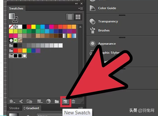 ai怎么填充颜色，AI里怎么一个图形填充多种颜色（ai怎么进行图片渐变）