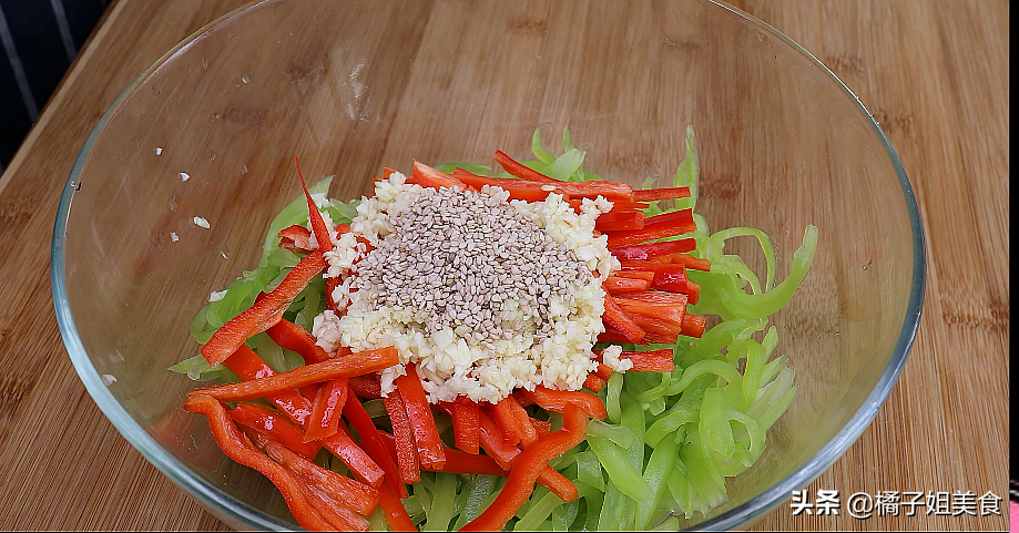 圖片[5]-【涼拌萵筍絲】做法步驟圖 脆嫩爽口 無青氣-起舞食譜網