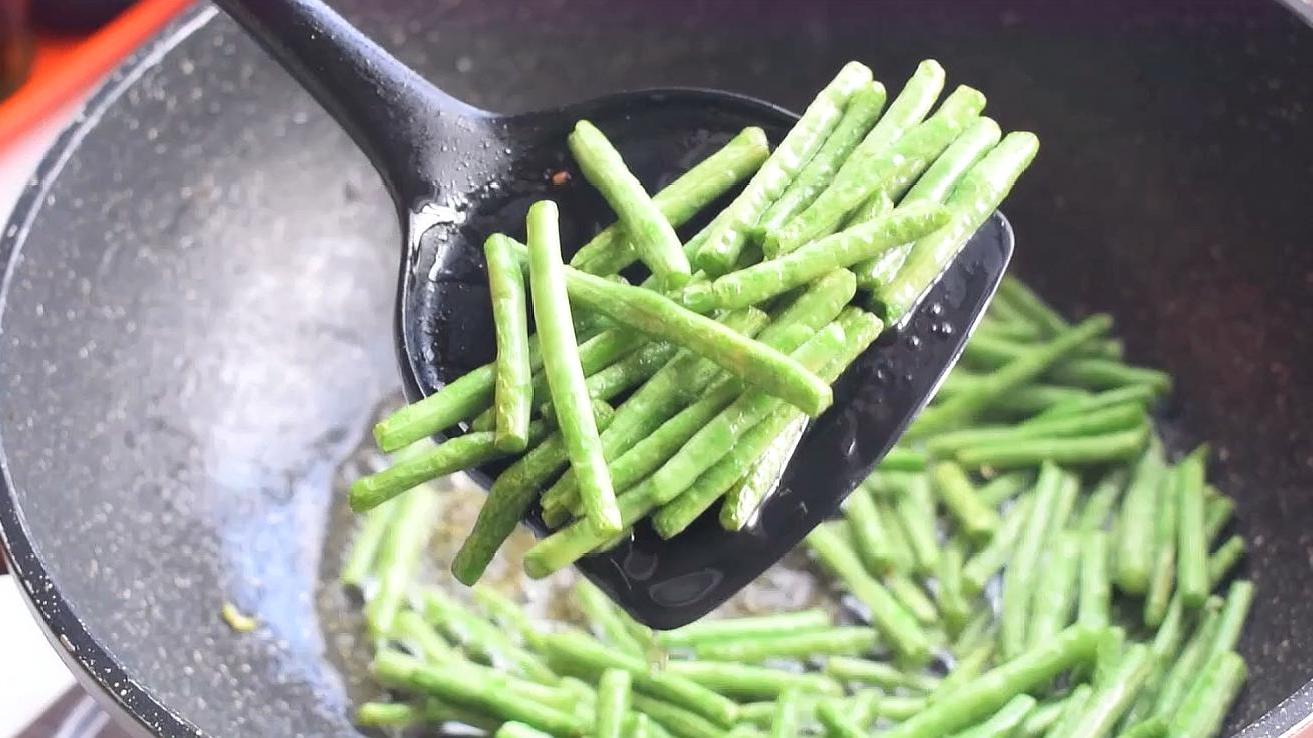 干煸豆角最简单的做法，干煸豆角怎样做好吃