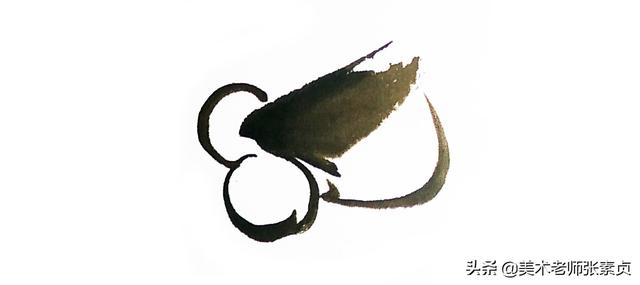 国画初学者金鱼技法，国画金鱼怎么画一步一步教（张素贞老师的国画金鱼的详细过程图）