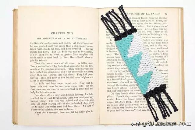 创意书签制作方法，阅读书签制作（毛线创意手工-杯垫、书签和挂饰）