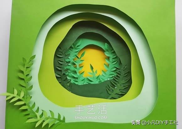 3d立体画怎么画简单，教你如何简单几步画出3D立体画（超详细3D立体纸雕教程图解）