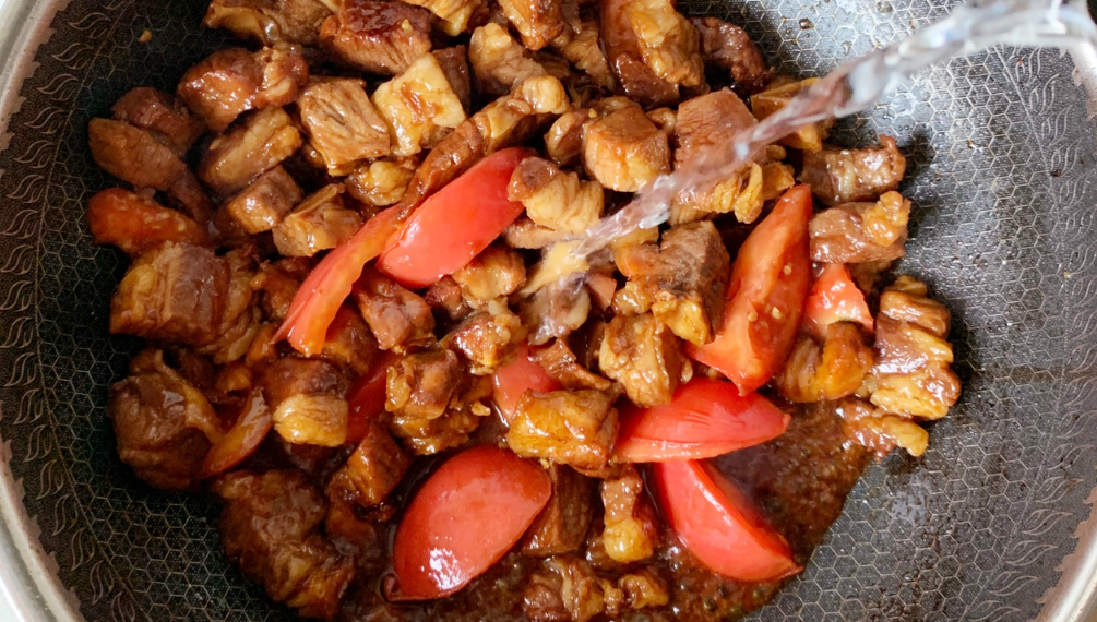 圖片[4]-【番茄土豆燒牛腩】做法步驟圖 牛肉軟爛下飯-起舞食譜網