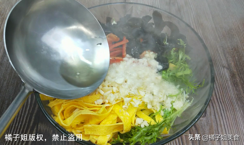 圖片[11]-【涼拌苦菊雞蛋木耳】做法步驟圖 年夜飯解膩必備-起舞食譜網