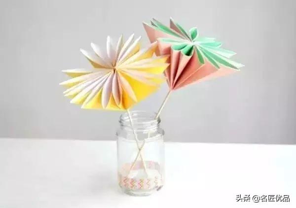 怎么做纸花而且最简单，几种简单折纸花教程