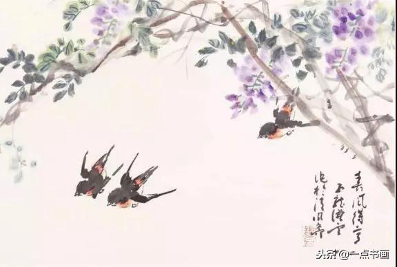 燕子简笔画，燕子简笔画 春天（写意禽鸟画法——燕子）