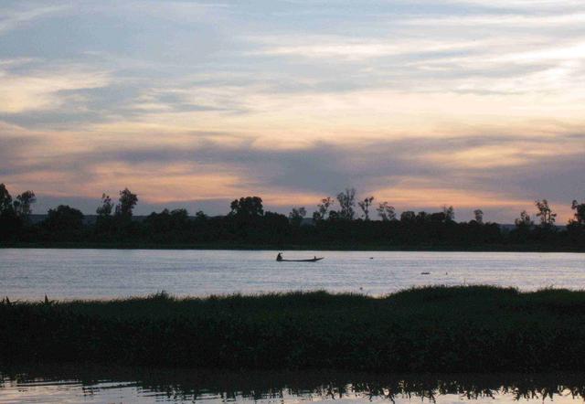 非洲的河流（分别是尼罗河、刚果河、尼日尔河和赞比西河）