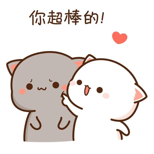 蜜桃猫情侣头像，蜜桃猫圣诞节情头微信（来自于蜜桃猫系列可爱卡通动漫二次元小头像精选集～）