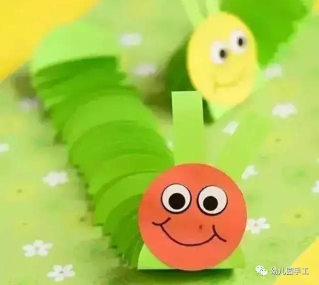 毛毛虫手工制作，橡皮泥手工毛毛虫的做法（10款最简单的毛毛虫手工制作教程）