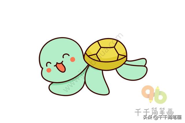 海星简笔画图片，画海星的简笔画（来一波超萌超简单的海洋生物简笔画吧）