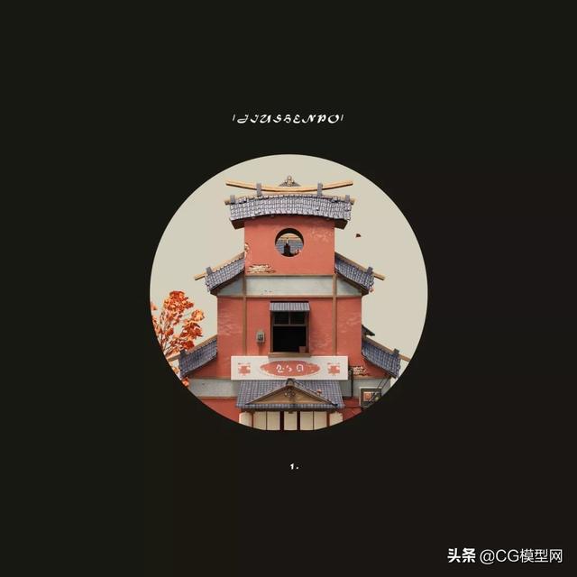 pxd，微信头像，pxd（201812期CG模型网作品展）