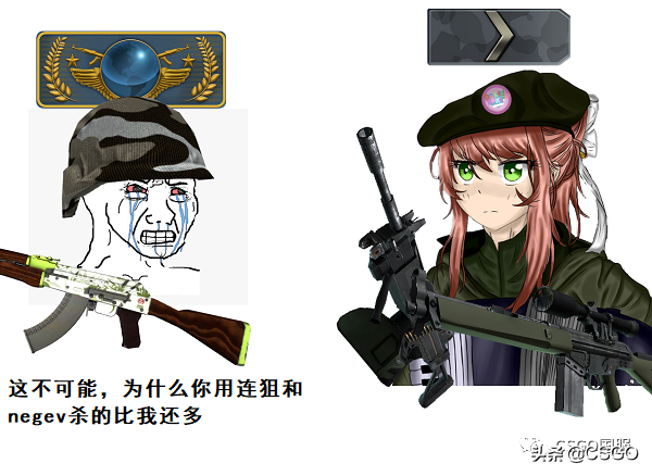 csgo搞笑头像，玩csgo私微信（怎样证明自己是真正的CSer）