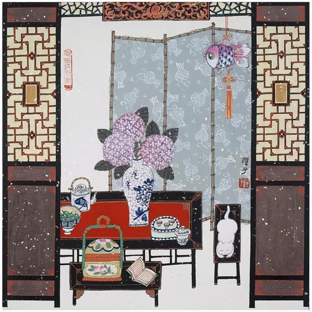 造梦西游ol花篮三叠什么条件，造梦西游ol怎么叠三层花篮（是她画作的文化格调）