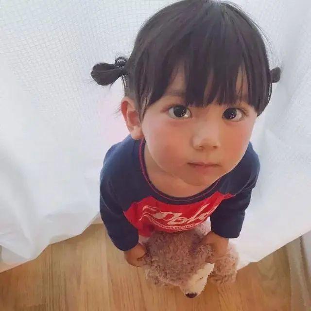 韩国网络最红女孩，韩国颜值超高的小女孩，超可爱，微信头像（2岁大眼萌妹火遍日本）