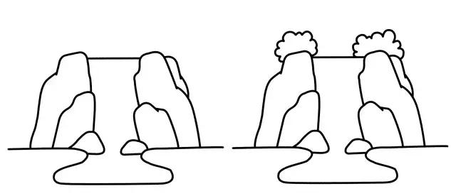  怎样画沙漠简笔画图片，简笔画︱简笔画风景大全 