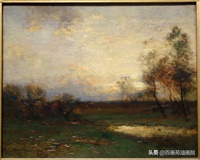 怎样画晴朗的天空，晴朗的天空怎么画简笔（油画风景写生——阴天怎么画）
