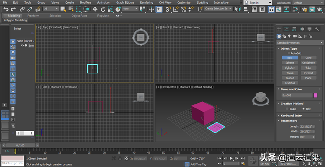 3dmax建模，3dmax建模步骤详解（新手设计师还不会的3dsmax建模的看这里）