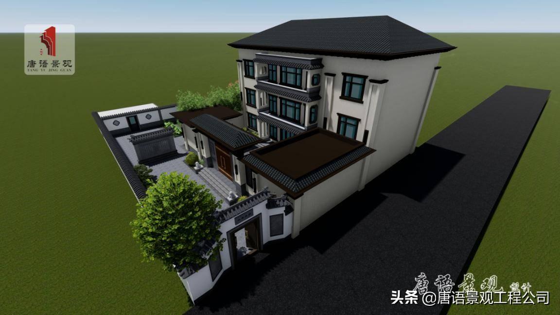 中式别墅设计案例（案例分享）