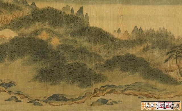 金阙，金阙前开二峰长,银河倒挂三石梁（赵伯骕《万松金阙图》）