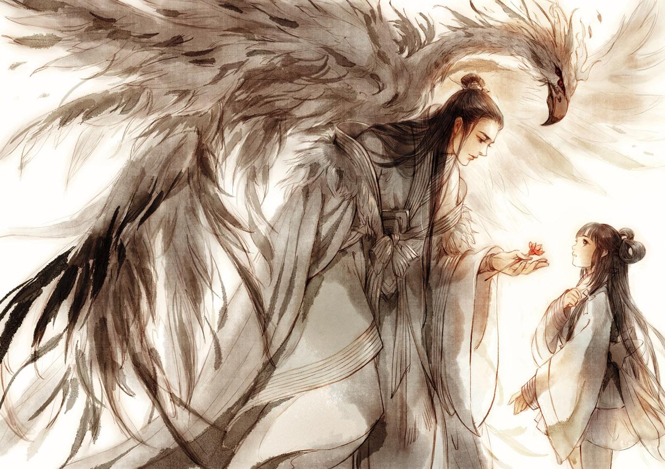 古戈力插画作品分享《狐狸娶亲》封面插画师塑造古风插画艺术经典