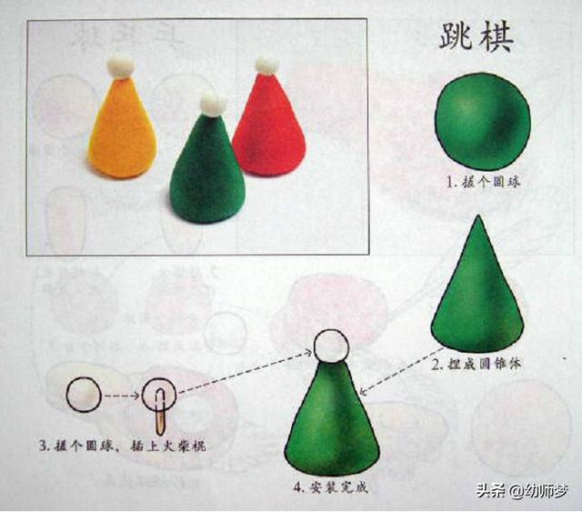 橡皮泥手工制作图片大全简单，简单的橡皮泥手工制作图片（幼儿园橡皮泥课堂经典手工制作）