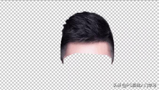 photoshop 换发型教程，ps发型怎么换