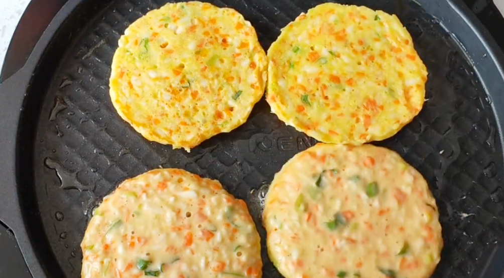 圖片[4]-【山藥雞蛋早餐餅】做法步驟圖 不用一滴水 健脾養胃抵抗力好-起舞食譜網