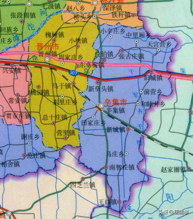 晋州市小樵镇地图图片