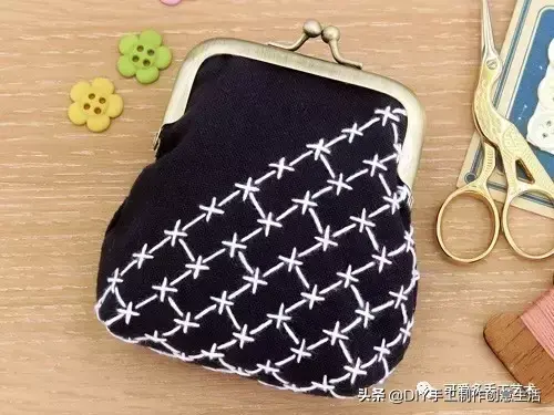 刺子绣入门针法教程，精致优雅的刺子绣