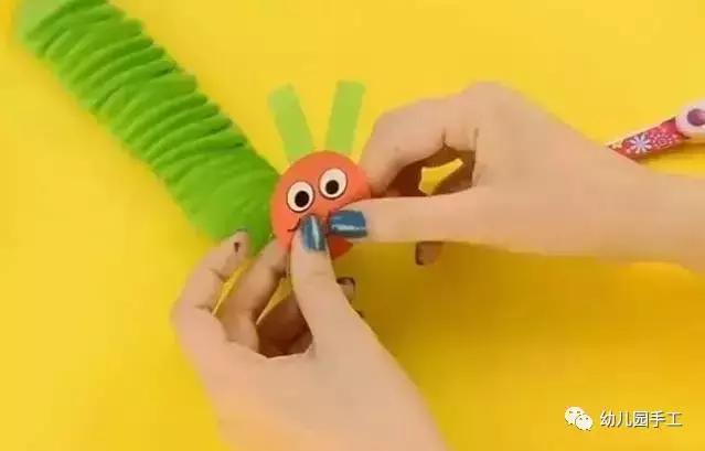 毛毛虫手工制作，橡皮泥手工毛毛虫的做法（10款最简单的毛毛虫手工制作教程）