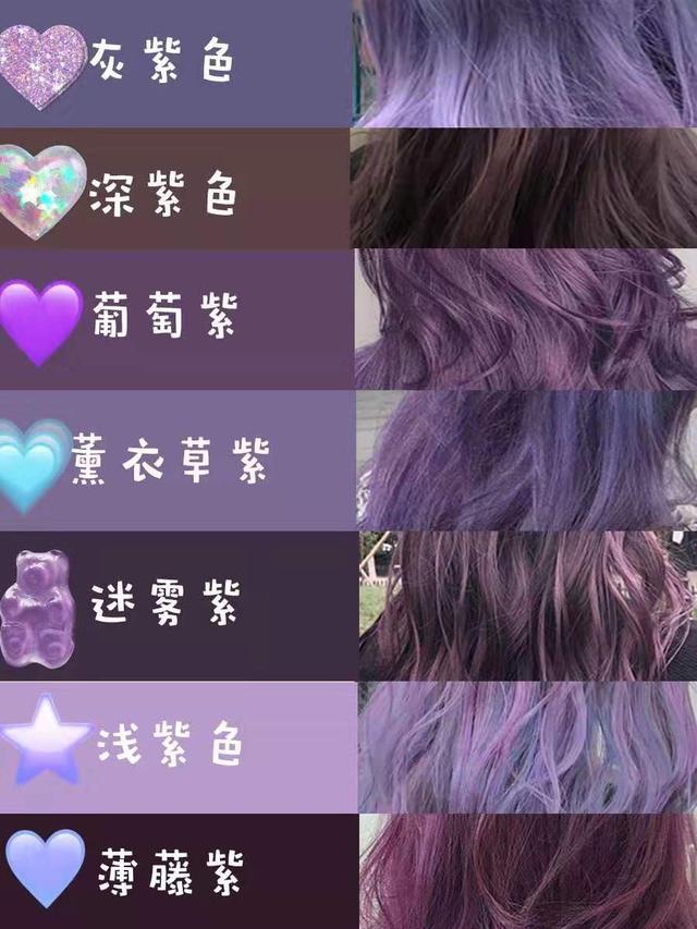 紫色都有什么紫，紫色系全部颜色（不同的紫有不同的美）