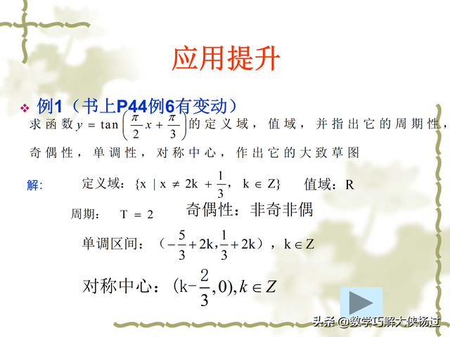 tanx的原函数，tanx的原函数是多少（正切函数y=tanx图像和性质）