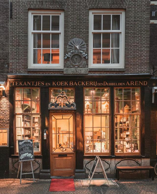 欧美图片街景美图日落，欧美夕阳图片（欧洲街头黄昏日常）